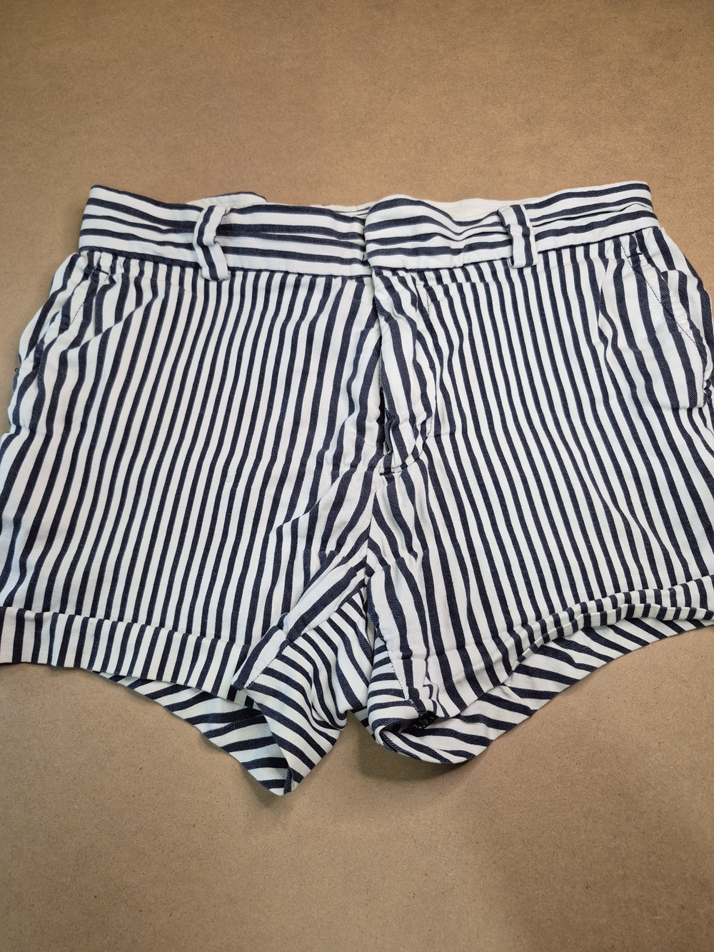 Mr Turk Striped Black and White Men's Hybrid Shorts